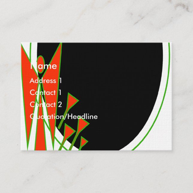 Änglar Visitkort (Framsida)