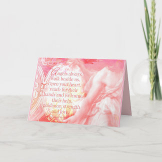 Änglar Walk Alltid bredvid USA:s klisterskyddskort Kort