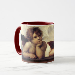 ÄNGLAR / Winged Cherubs ,Clouds Raffaello Sanzio Mugg