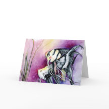 Änglarhälsningkort