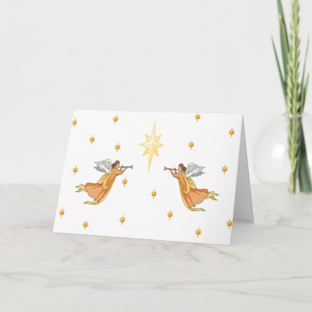 Änglarjulkort Helgkort (Framsida)