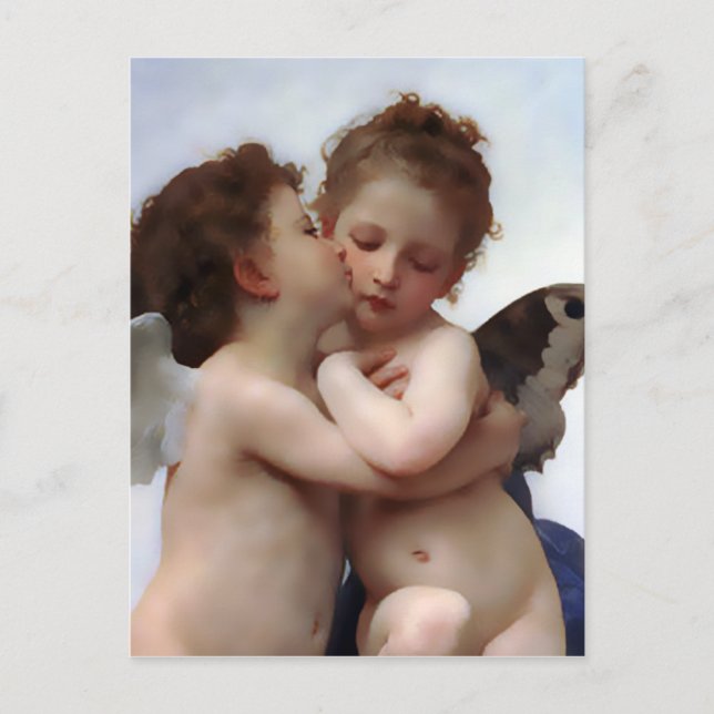 Änglarkyssvykort Vykort (Framsida)