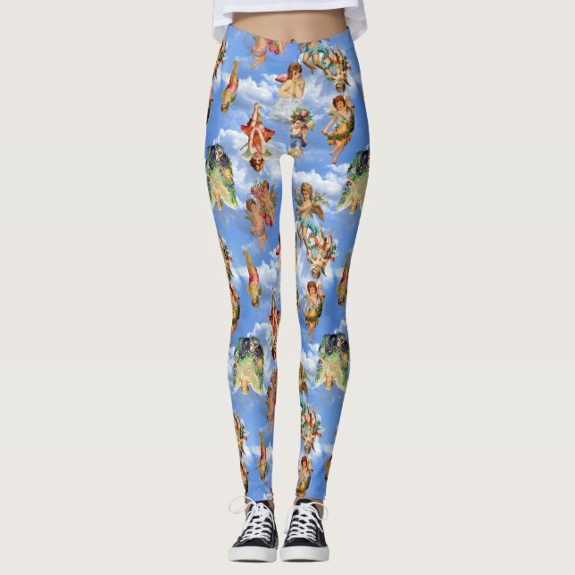 änglarmbockmolnen himmelska segrare leggings (Framsida)