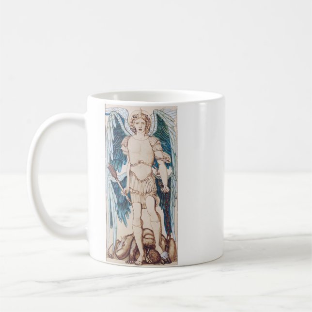 Änglarna i hierarkin kaffemugg (Vänster)