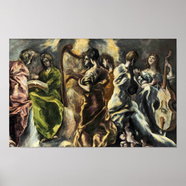 Änglarnas konsert | El Greco | Poster (Framsidan)