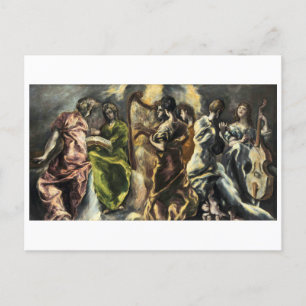 Änglarnas konsert El Greco Vykort