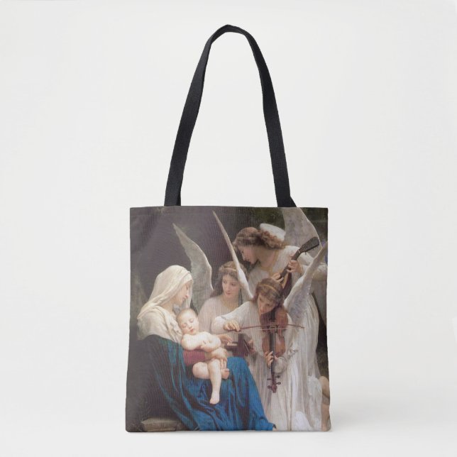 Änglarnas sång av William Bouguereau Tygkasse (Framsida)