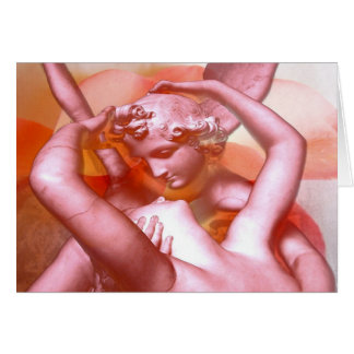 Änglaromfamning Hälsningskort