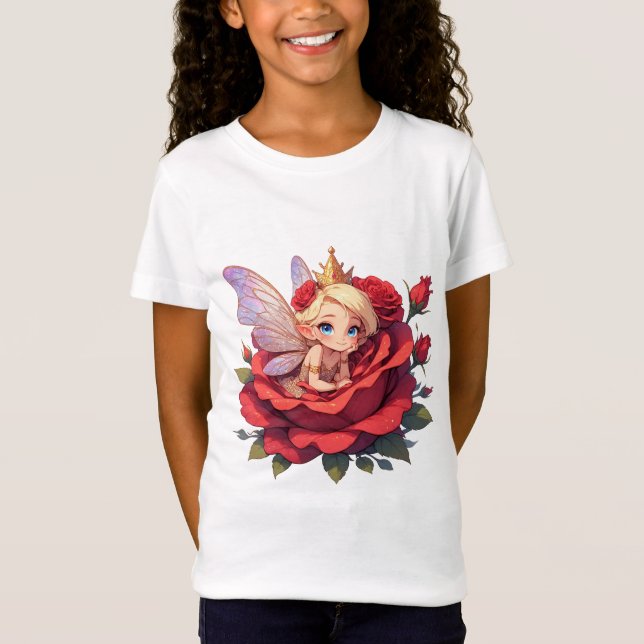 🌙 Änglaros Outfit Tröja För Unga Flickor 👑 (Framsida)