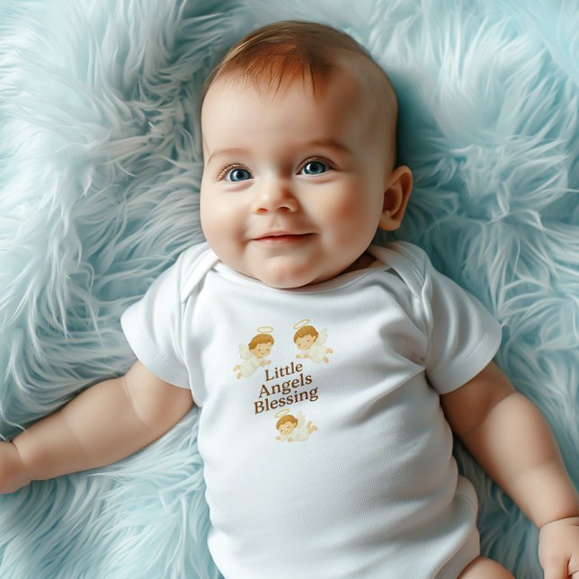Änglars välsignelse – Baby bodysuit | Dop & GÅVA T Shirt (Skapare uppladdad)