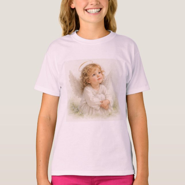 Änglars viskningar -Angelina T Shirt (Framsida)