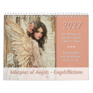Änglars viskningar – Engelsflüstern 2027 Kalender