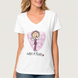 ÄnglarT-tröja och gåvor för sjuksköterskor R T-shirt