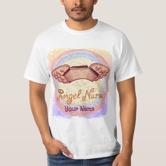 Änglasjuksköterska  t shirt (Framsida)