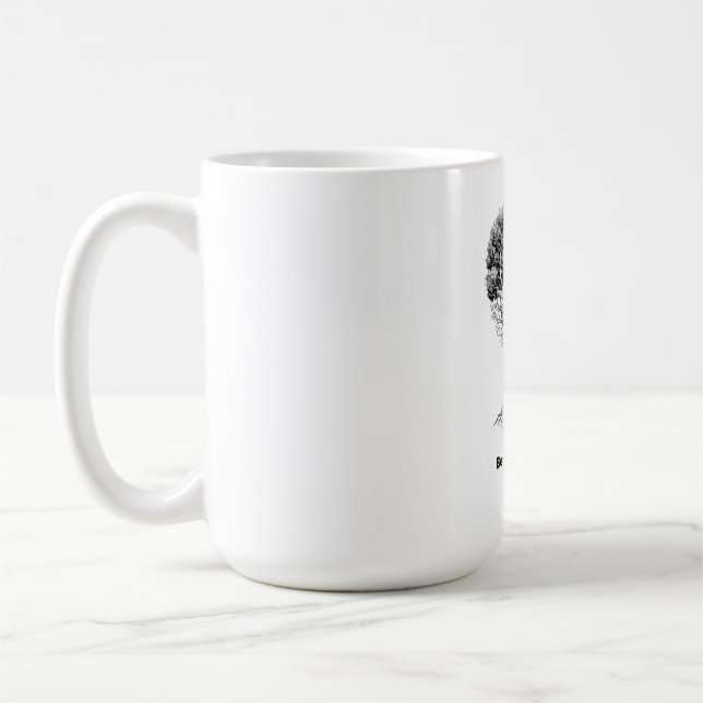 Änglavakt T-Shirt Kaffemugg (Vänster)