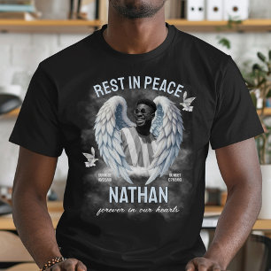 Änglaveingar Minnes T-Shirt för Foto