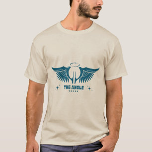 Änglavingar Grafisk T-Shirt för Män