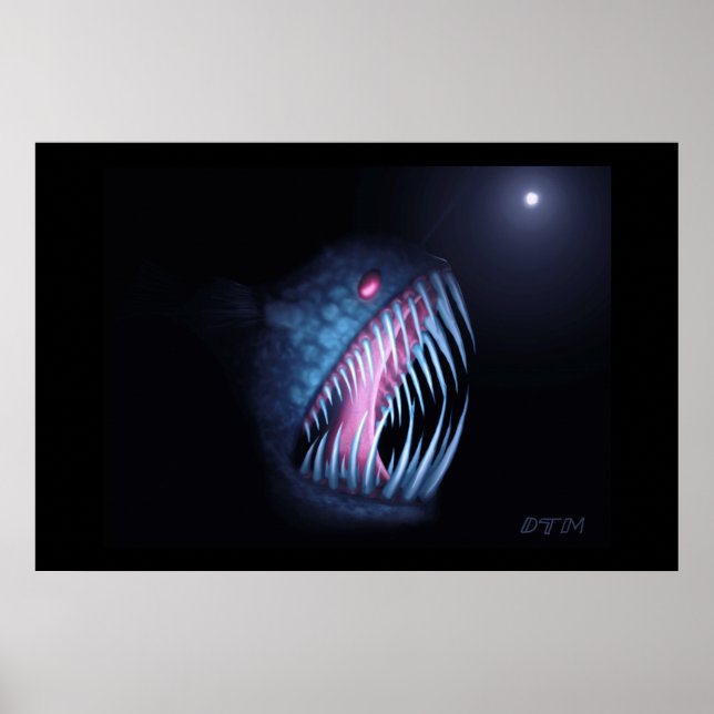 Angler Fish Poster (Framsidan)