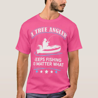 Angler Fisher Fish Rod Angler Fisherman Fisheries T Shirt