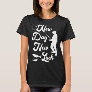 Angler Fishing Rod Fisherman Angler's lu T Shirt