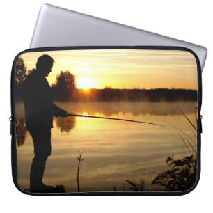 Angler-morgon Laptop Fodral
