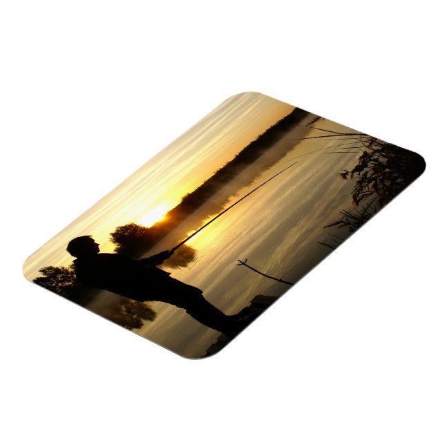 Angler-morgon Magnet (Vänstra Sidan)