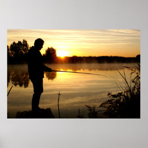Angler-morgon Poster