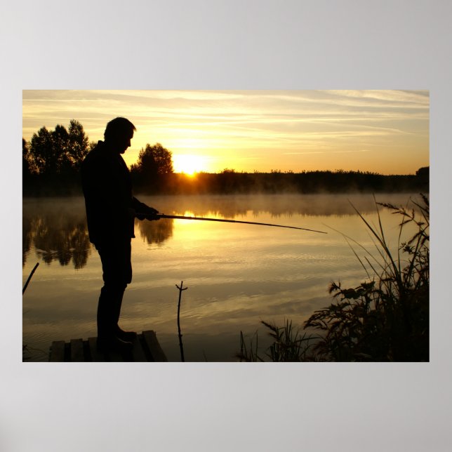 Angler-morgon Poster (Framsidan)