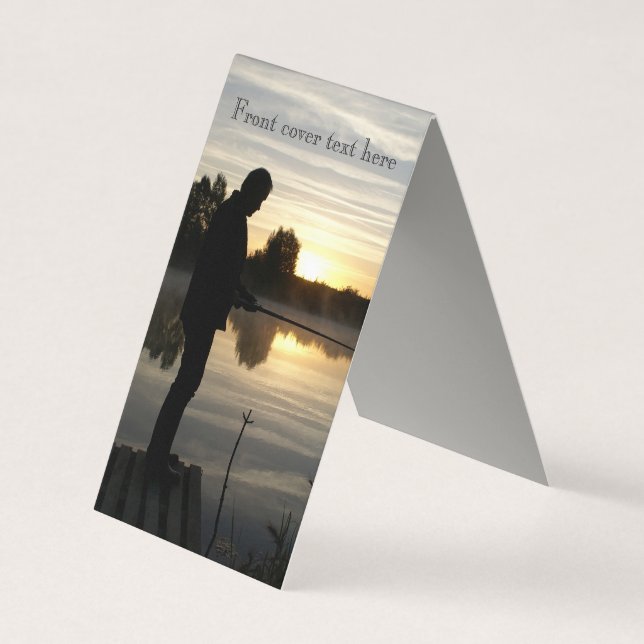 Angler-morgon Visitkort (Framsida)