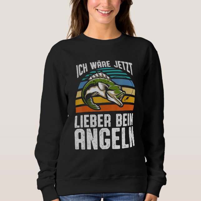 Angler och fiskare som säger t shirt (Framsida)