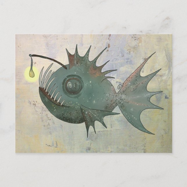 Anglerfisch Vykort (Framsida)