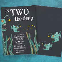 Anglerfish Deep Sea Second Birthday