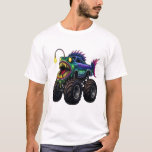Anglerfish Monster Truck T Shirt<br><div class="desc">Unleash a monster from the depths. The Anglerfish Monster Truck blends the fearsome look of one of the ocean’s most mysterious creatures with the unstoppable power of a classic monster truck. With massive wheels, bold creature graphics, and rugged construction, it’s ready to tackle jumps, crashes, and obstacle-crushing fun. Whether you're...</div>