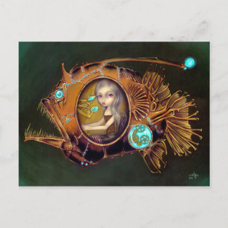 "Anglerfish Submarine" vykort