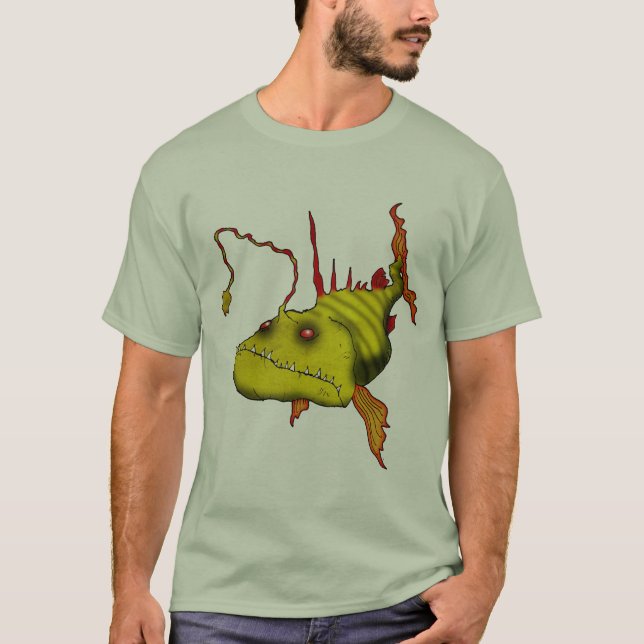 ANGLERFISHT-tröja T-shirt (Framsida)