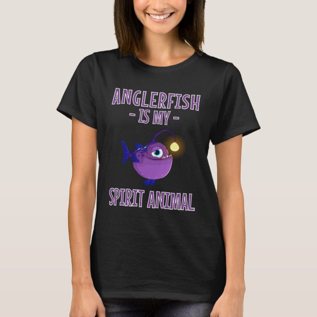 Anglerfisk är min angöra t shirt (Framsida)