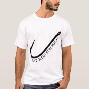Anglers dagliga rutt t shirt