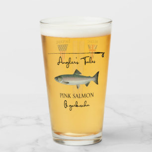 Anglers Tales, Pint Glassware, PNK SALMON Glaskopp
