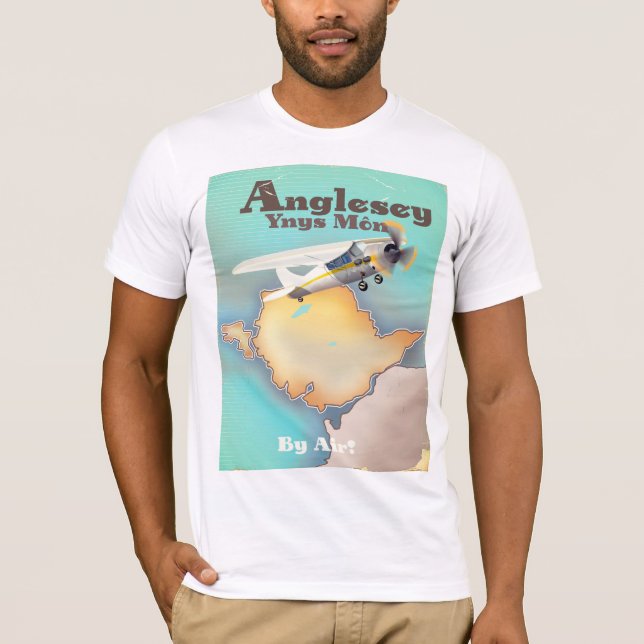 Anglesea vintage resemotiv affisch t shirt (Framsida)