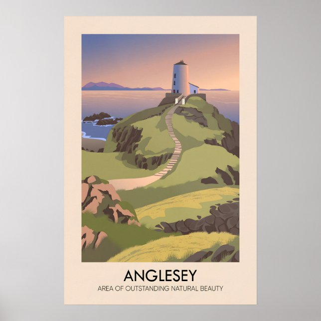 Anglesey AONB Resposter Poster (Framsidan)