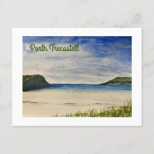Anglesey Porth Trecastell Vykort