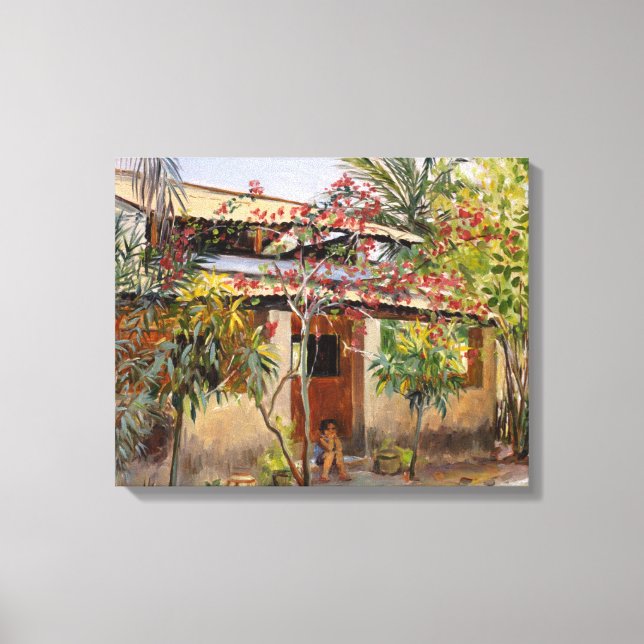 Angleterre House 2004 Canvastryck (Framsida)