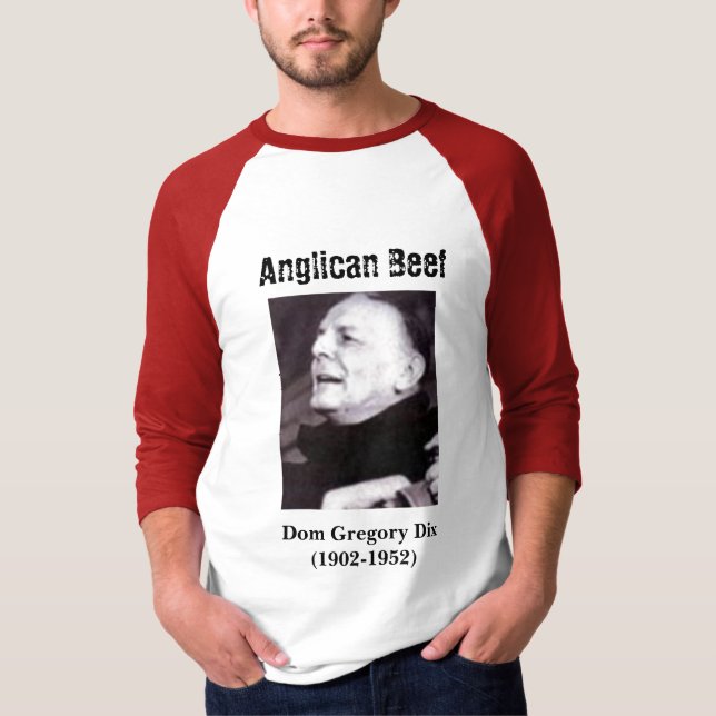 Anglicannötkött, Dix för Dom Gregory T-shirt (Framsida)