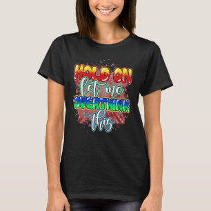 Ångliga drottning låt mig tänka över citatet t shirt