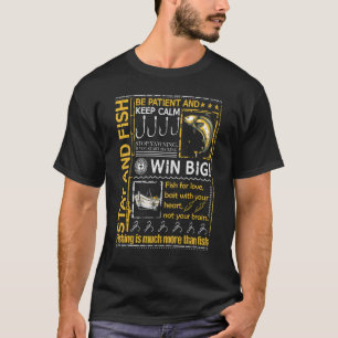 Angling Angler Fisherman Fisherman Fishing Rod Out T Shirt