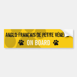 Anglo-Francais de Liten och nätt Venerie ombord Bildekal