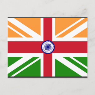Anglo Indian Indentity, Indien Vykort