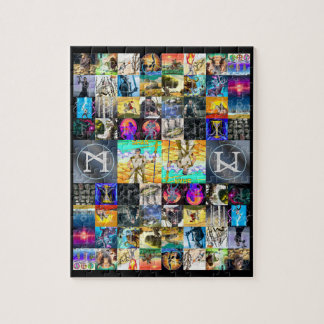 Anglo-saxon Futhorc Rune Art Puzzle | Runic runes Pussel