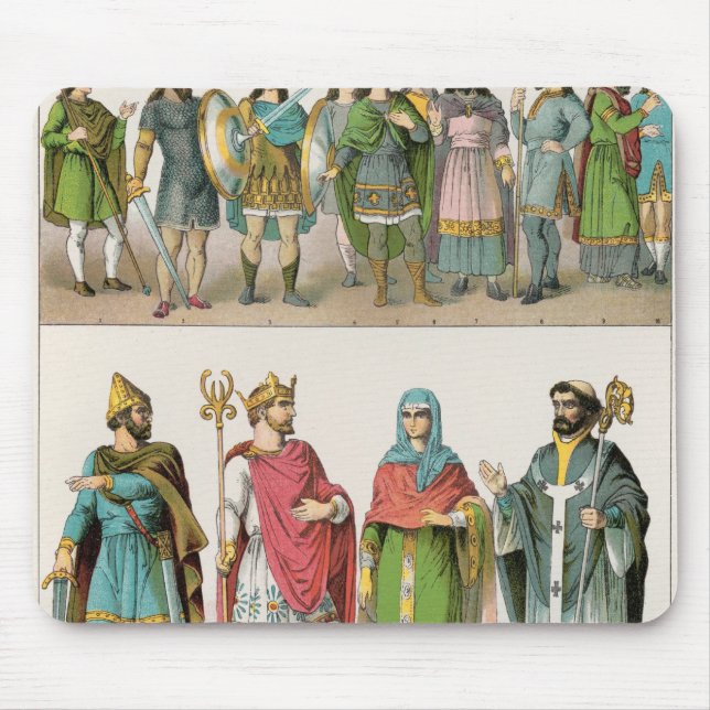 Anglo-Saxon klänning Musmatta (Framsidan)