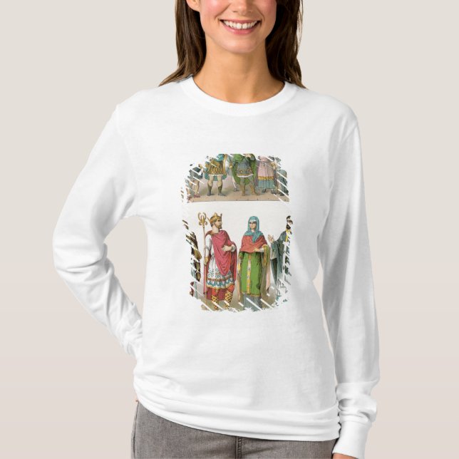Anglo-Saxon klänning T-shirt (Framsida)